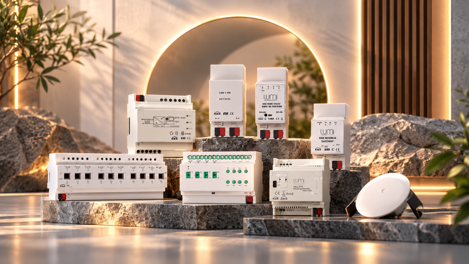 Lumi KNX Automation DIN Rail Actuators